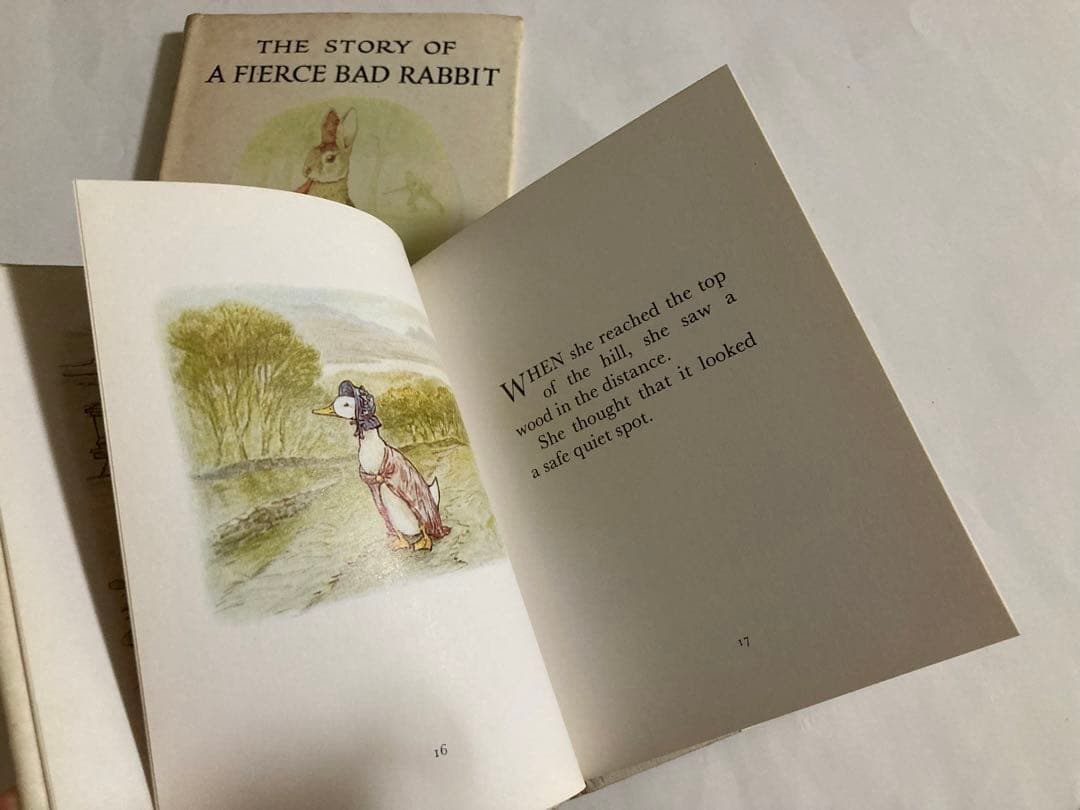 ビンテージ英語絵本 古書 Beatrix Potter 小型絵本
