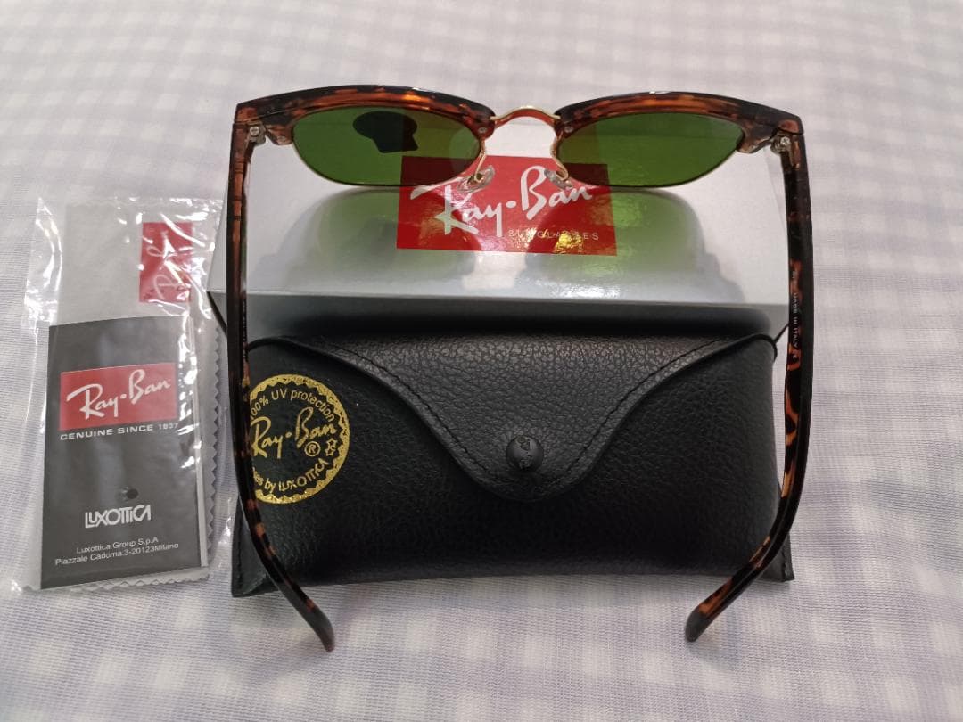 美品 RayBan クラブマスター RB3016 サングラス べっ甲