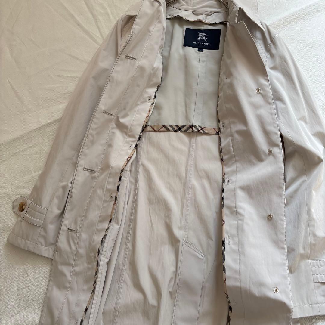 BURBERRY トレンチコート レディース46 外側美品 裏地ダメージあり