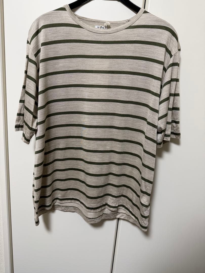 トップス MAATEE & SONS SILK S/SLEEVE LOOSE TEE 1