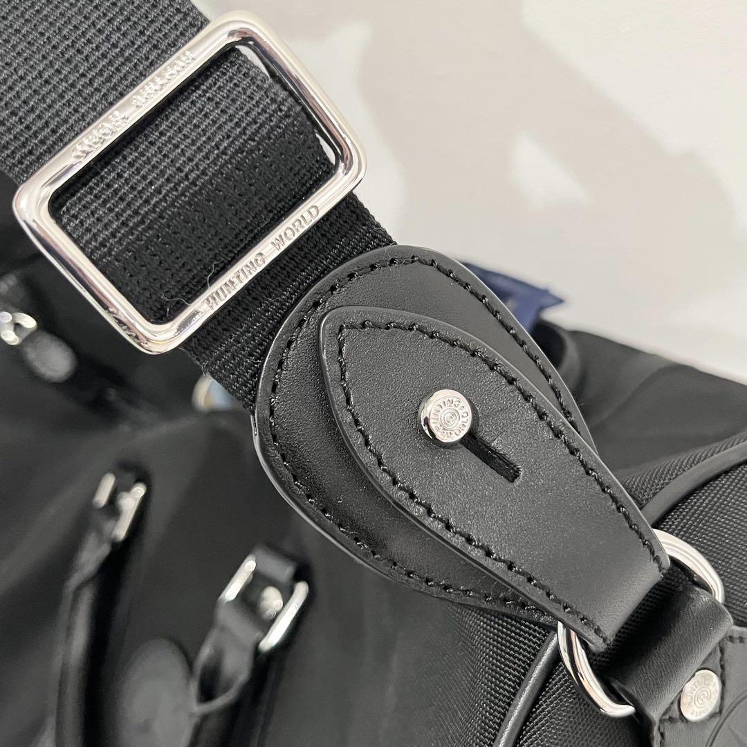 未使用級　ハンティングワールド ボストン　バッグ2WAY ベンツ　限定　コラボ