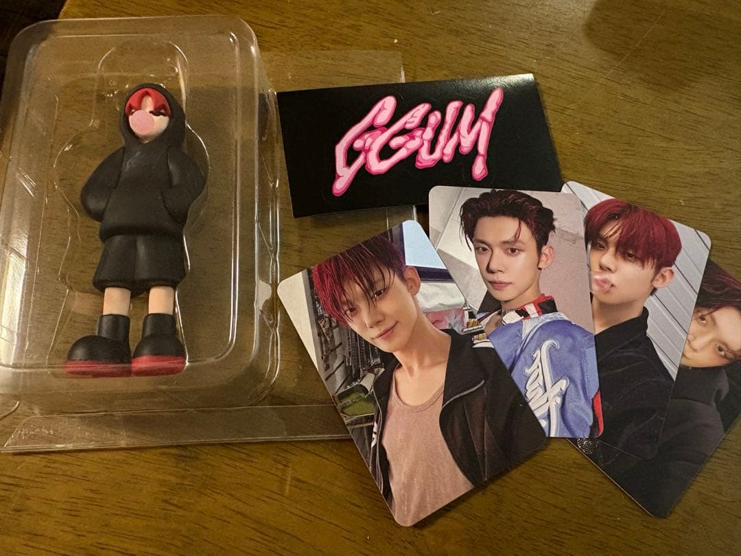TXT ヨンジュン GGUM ソロアルバム フィギュア 開封済み 未使用品