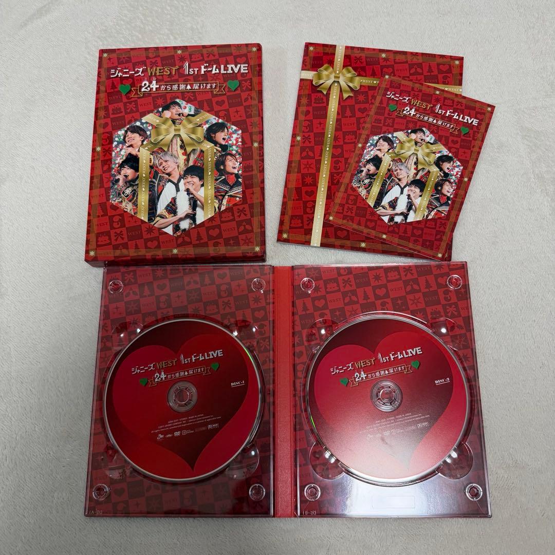 WEST. LIVE DVD まとめ売り 4枚セット 初回含む