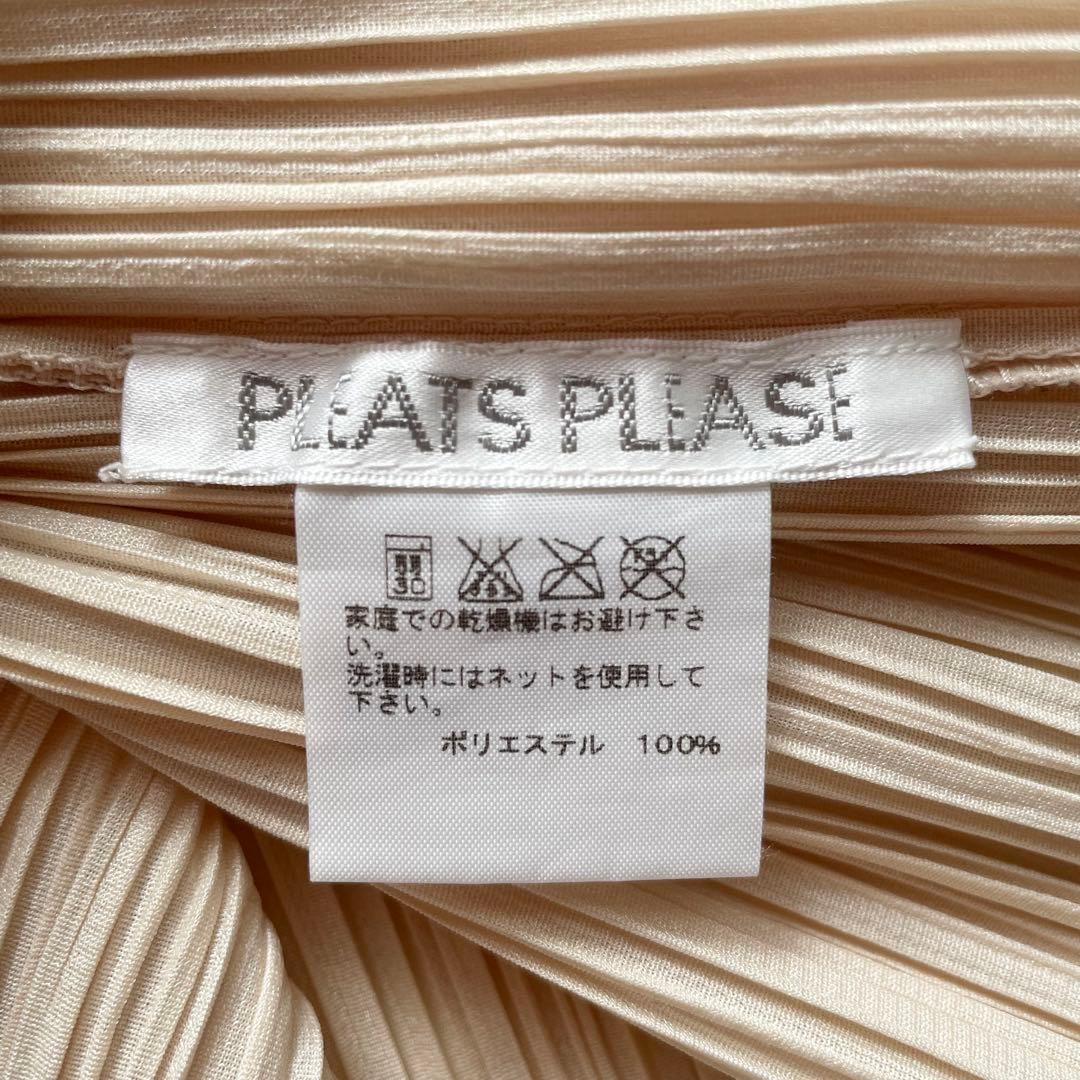 プリーツプリーズ　トップス　カットソー　半袖　クルーネック　大きいサイズ