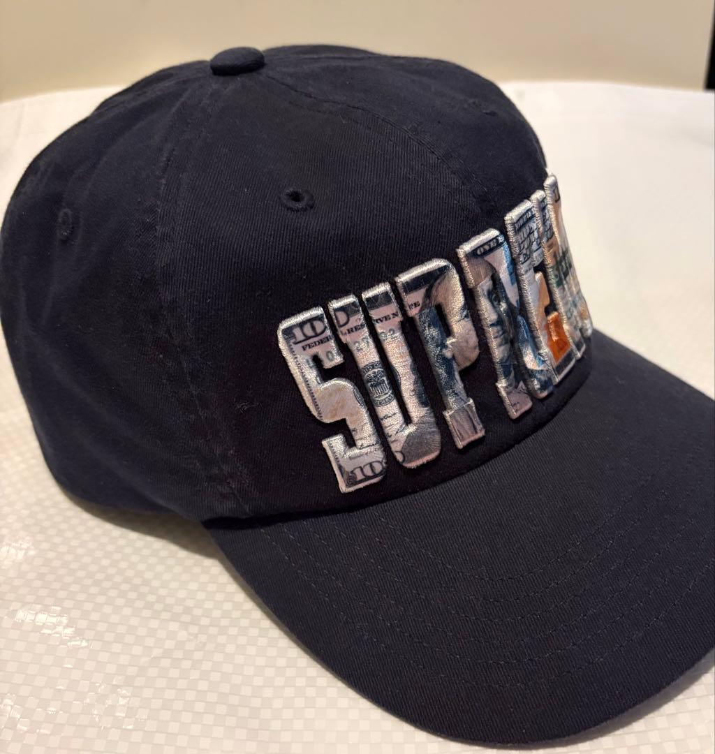 帽子 SUPREME Embroidered MoneyLogo 6Panelcap