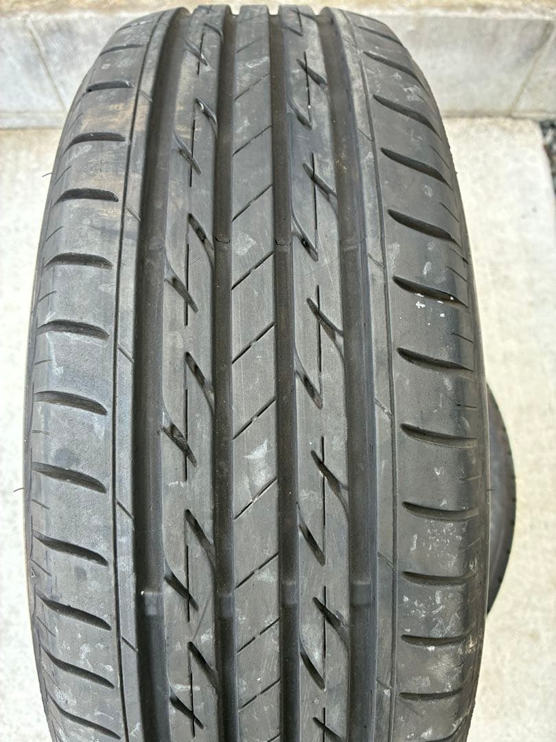 送料込み185/60r15ブリヂストン　ネクストリー22年製造4本セットバリ山