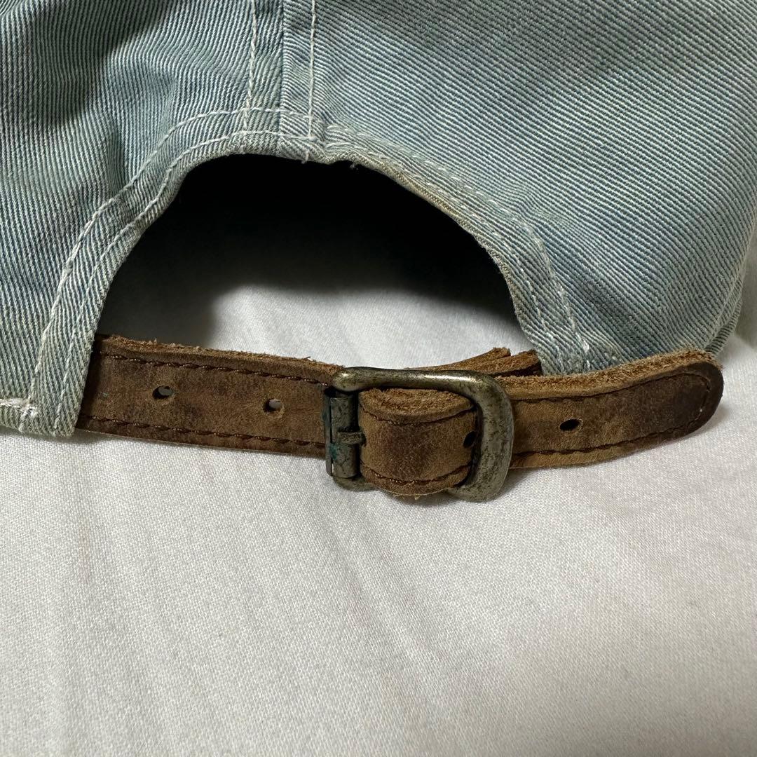 RRL ダブルアールエル ラルフローレン エイジング ワッペン 6パネルキャップ