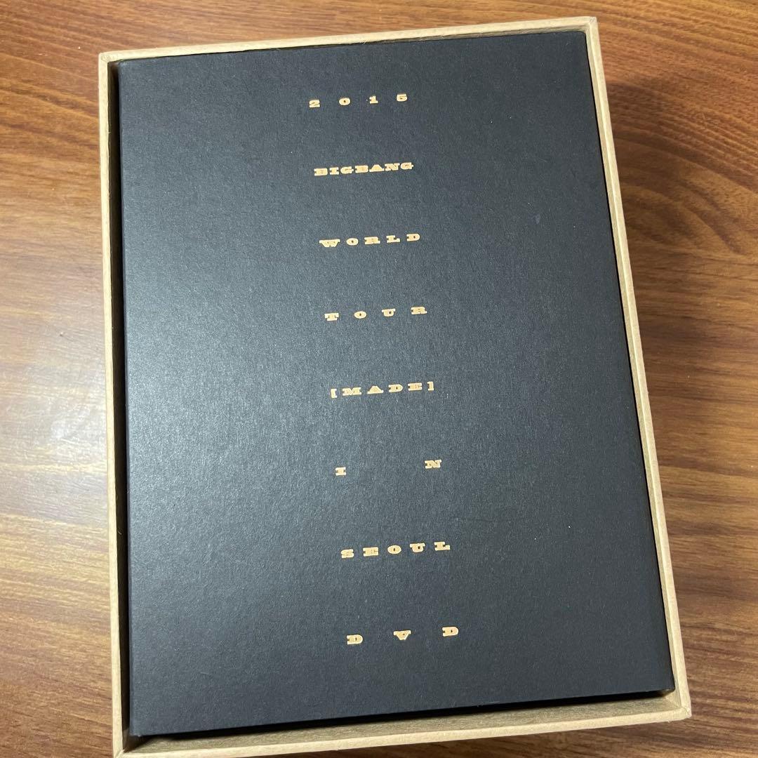 BIGBANG MADE IN SEOUL DVD 初回限定　BOX 欠品あり