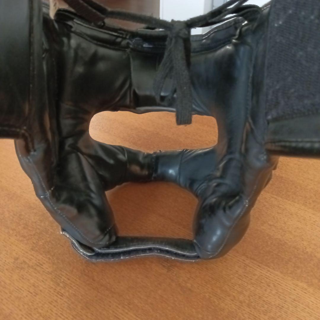 Venum ヘッドギア ブラック レザー