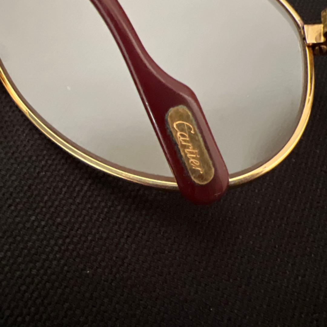 希少 Cartier サントス サングラス アイウェア ティアドロップ