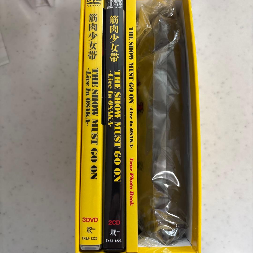筋肉少女帯　THE SHOW MUST GO ON 完全生産限定盤3DVD2CD
