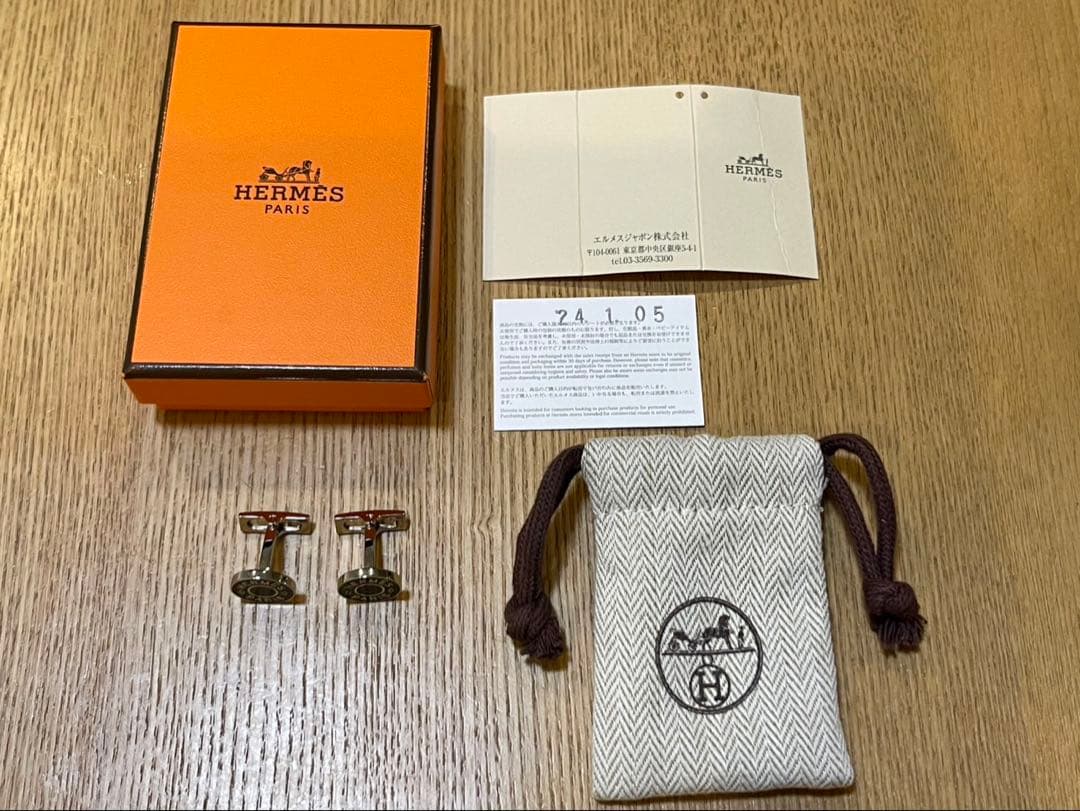 エルメス HERMÈS カフス リコル Ricoeur 【新品未使用品】