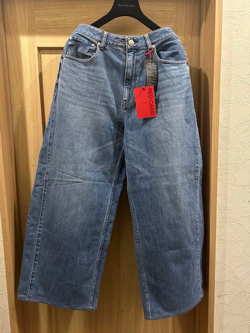 RED CARD TOKYO×23区L カーヴィー デニム パンツ