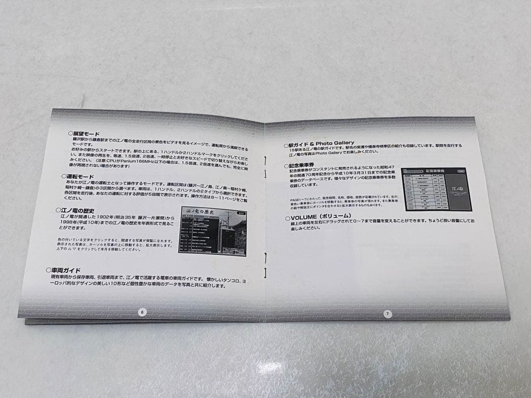 レア！　TOMIX DIGITAL 江ノ電で行こう！　CD-ROM PCゲーム