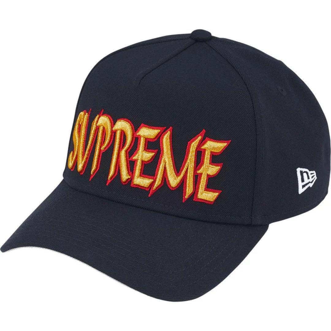 Supreme Sharp Spellout Adjustable ニューエラ