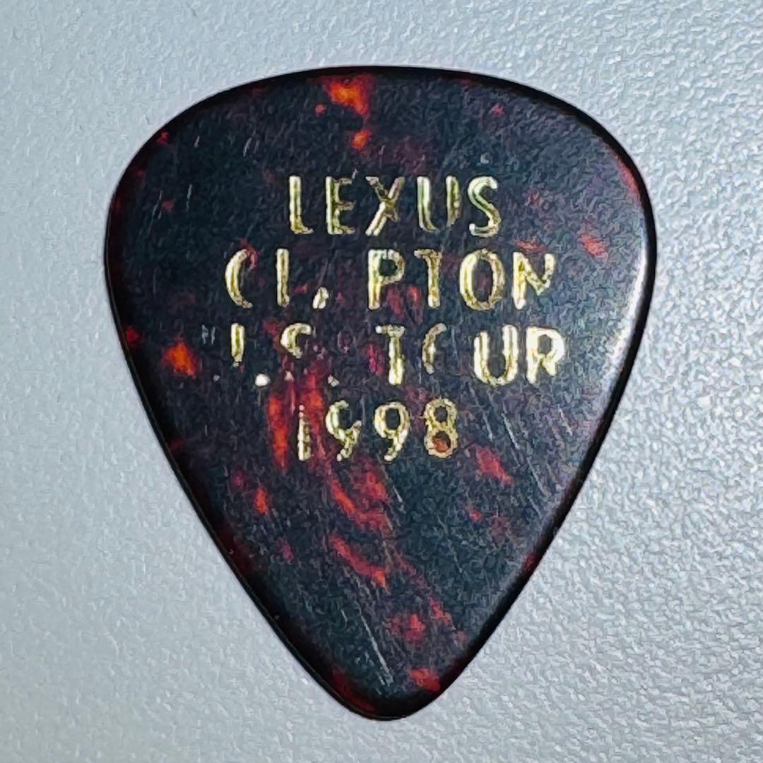 貴重 関係者入手 Eric Clapton 1998 ピック