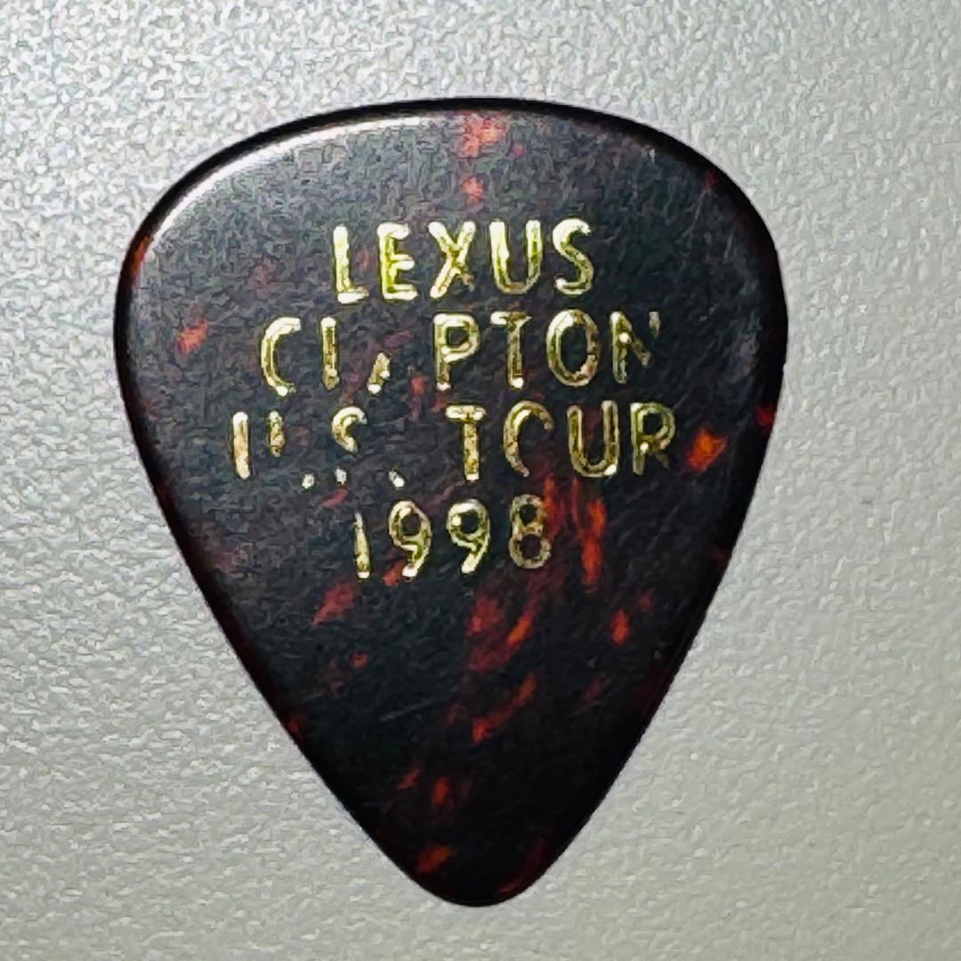 貴重 関係者入手 Eric Clapton 1998 ピック