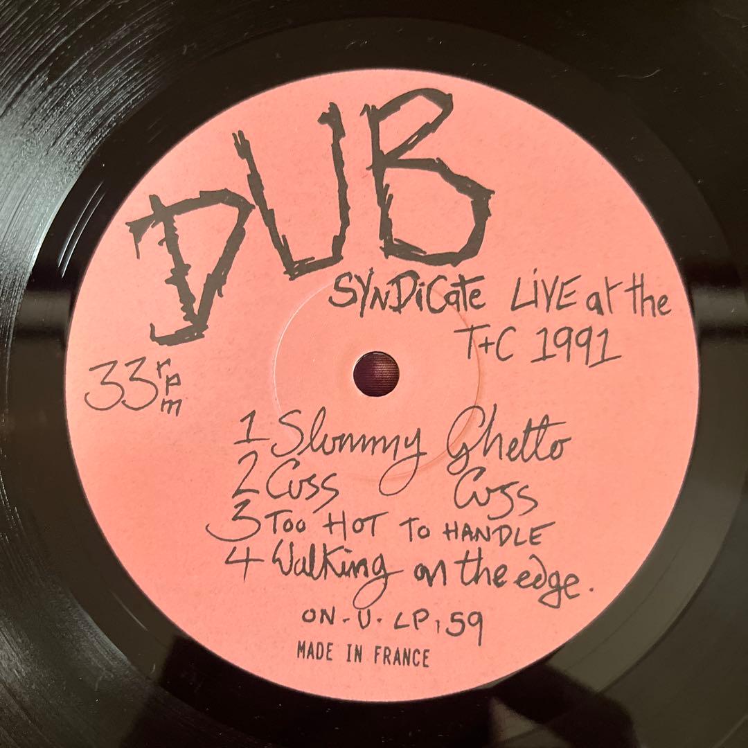 洋楽 DUB SYNDICATE LIVE AT THE T&C 1991