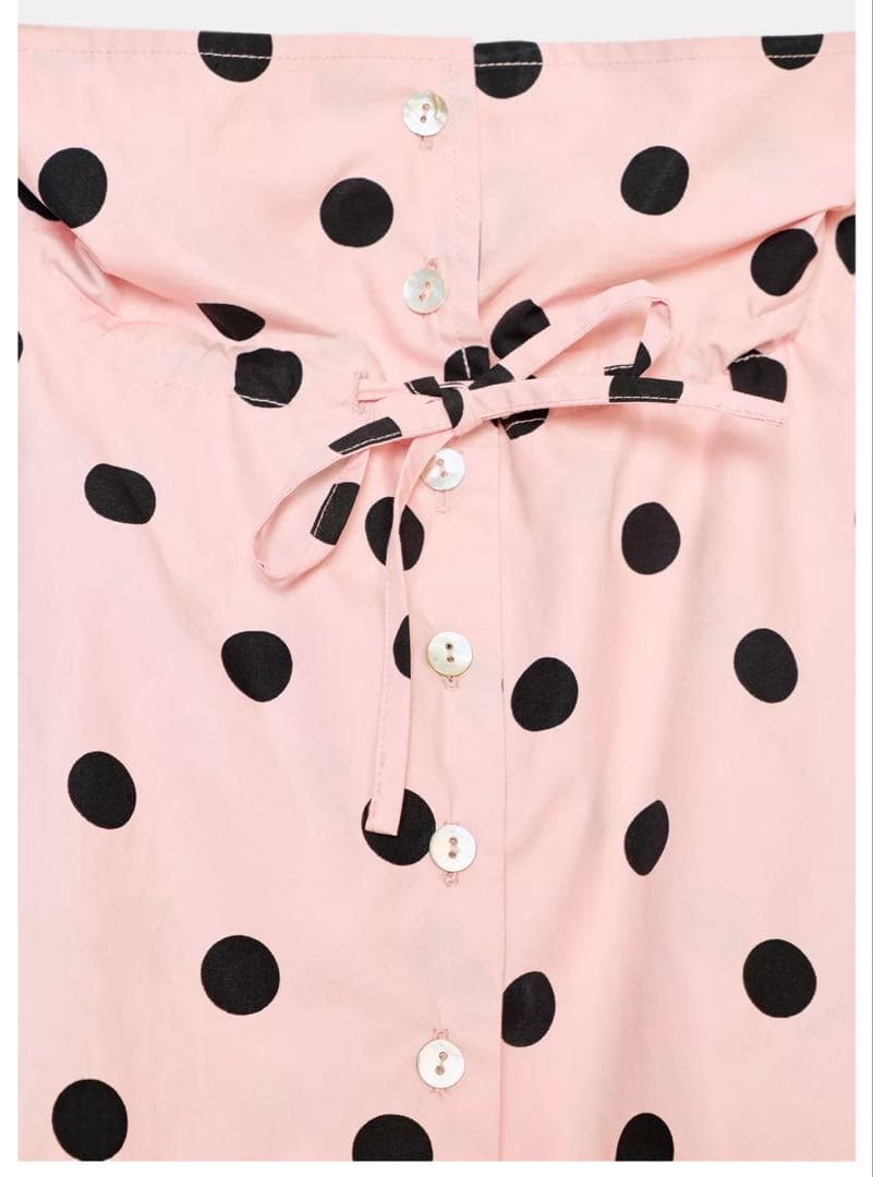 完売品⭐︎ZARA ドットプリントジャケット L ライトピンク 正規品 水玉