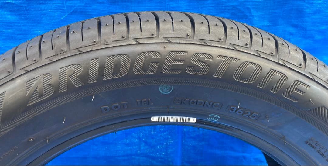 ②25年製 4本中2本 205/55R16 エコピアEP150 新車外しタイヤ