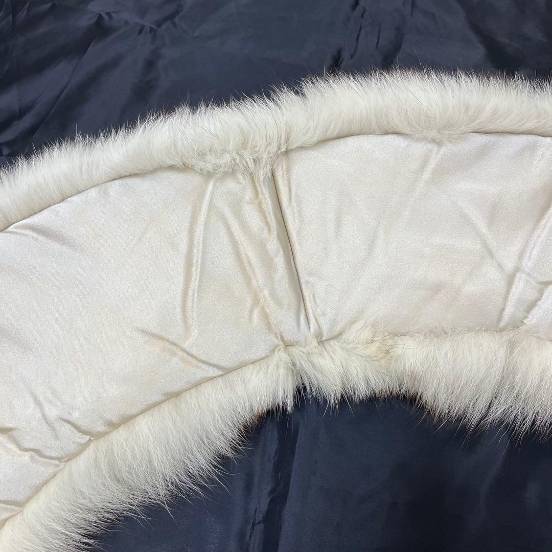 毛並美品♪SAGA FOX ブルーフォックス ファーショール