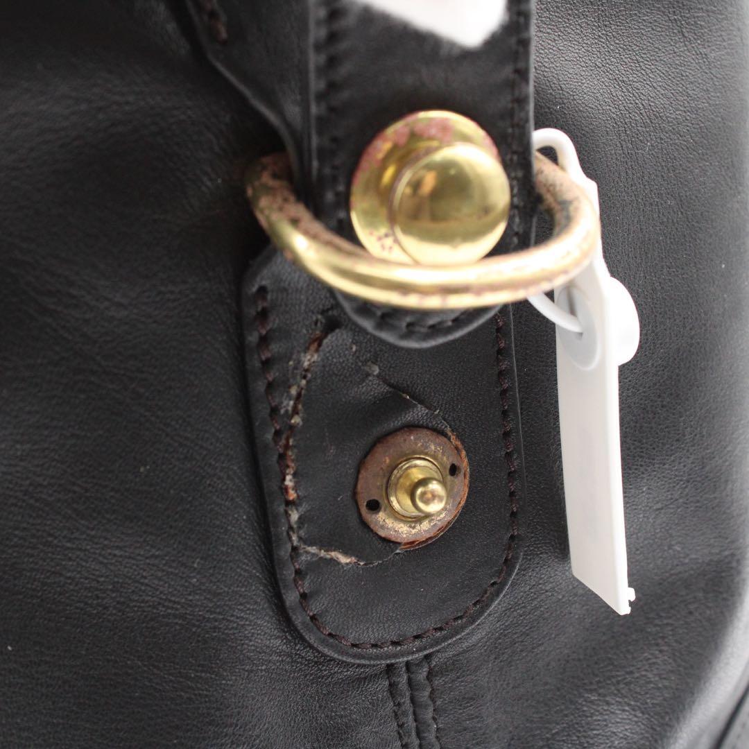 【良品】COACH ボストンバッグ トラベルバッグ レザー ヴィンテージ 黒色