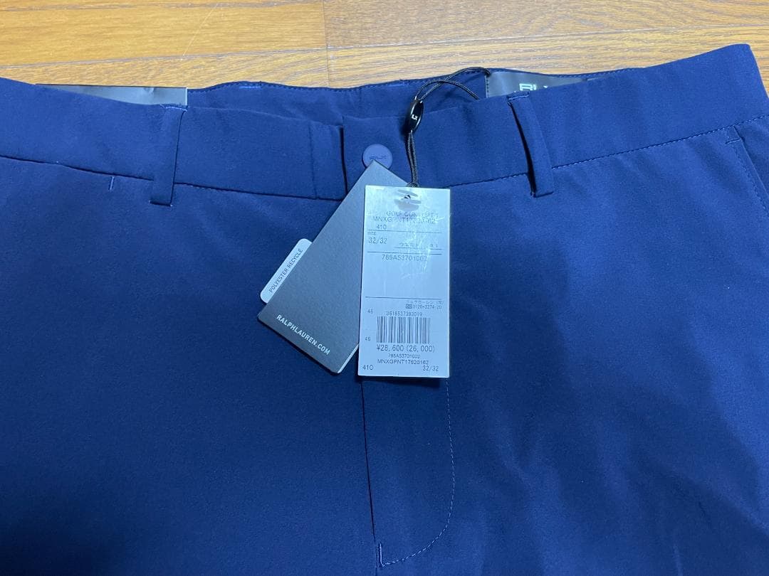 【半額】RLX テーパード 春夏 パンツ ゴルフ サイズ32 定価28,600円