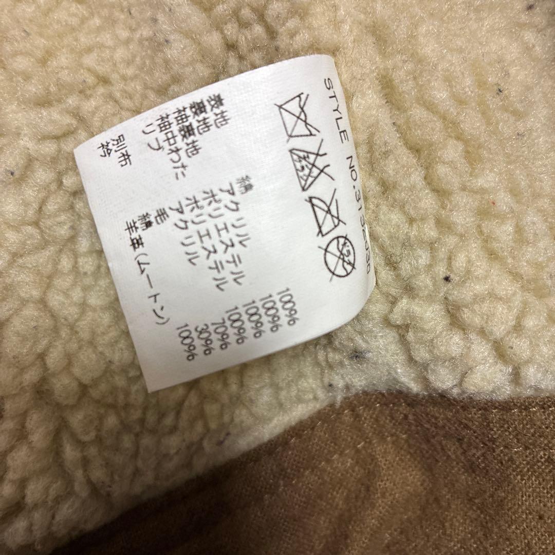 ヨ*ー様 schott ムートン　綿コート　M