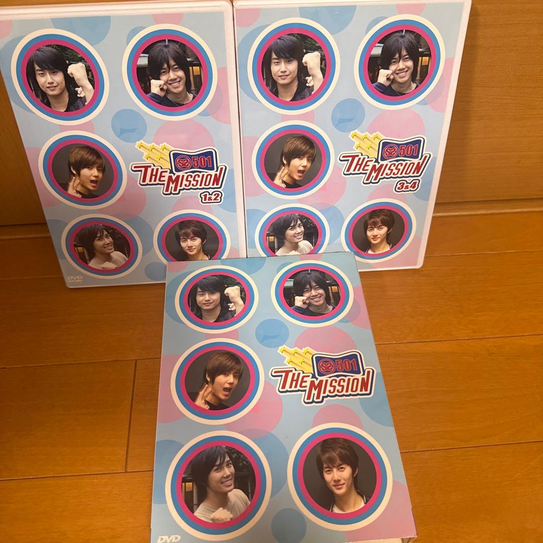 SS501 5th Anniversary DVD-Box セット、他DVD