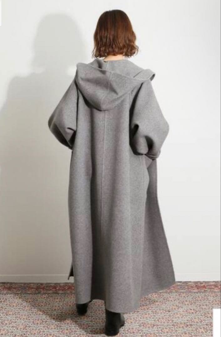 新品　IENA LA BOUCLE ダブルフェイスフードコート　イエナ
