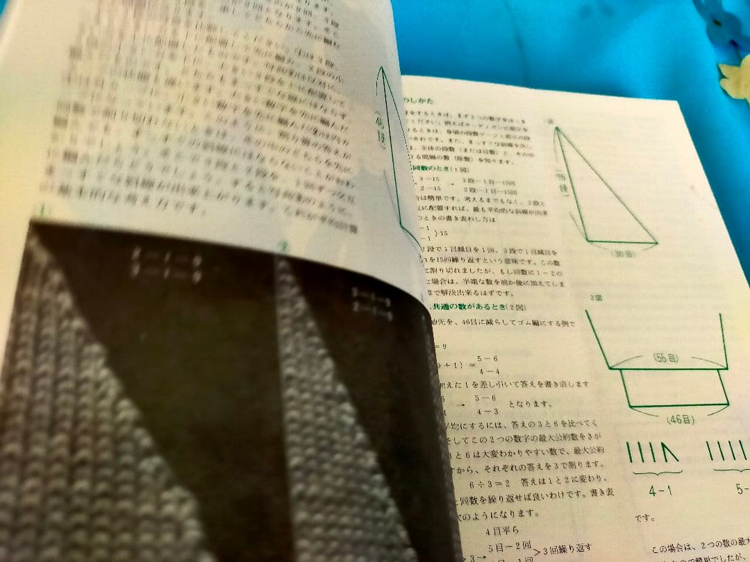 編み物本（糸と棒針付）