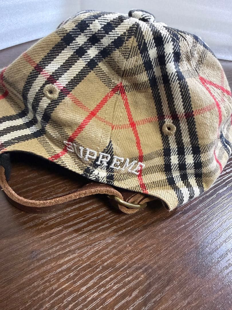 Supreme Burberry Denim 6-Panel キャップ