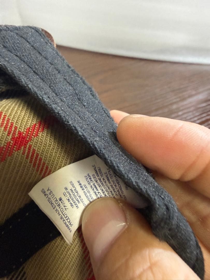 Supreme Burberry Denim 6-Panel キャップ