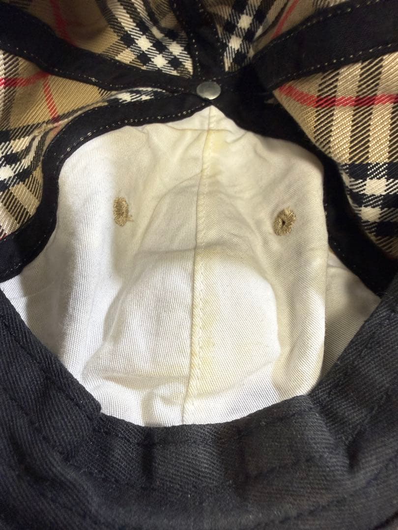 Supreme Burberry Denim 6-Panel キャップ