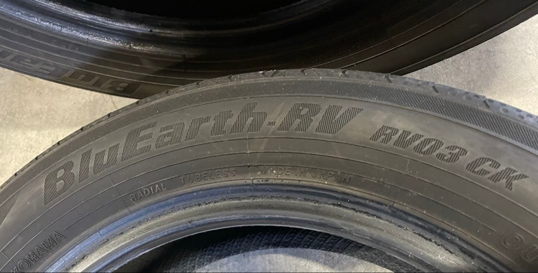 値下げ　155/65R14 中古タイヤ　4本