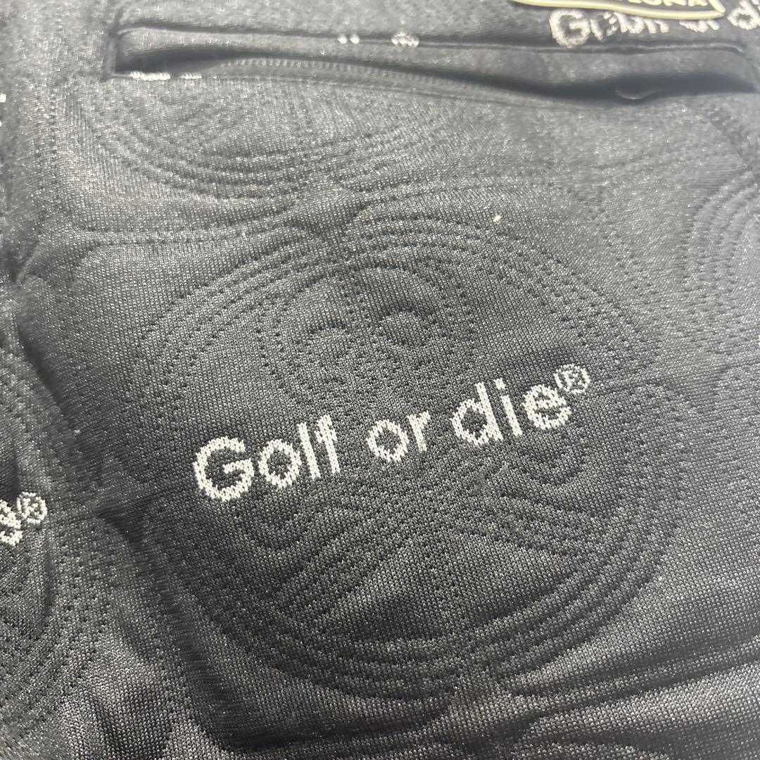 マークアンドロナGolf or die ロゴ入りカジュアルパンツメンズ