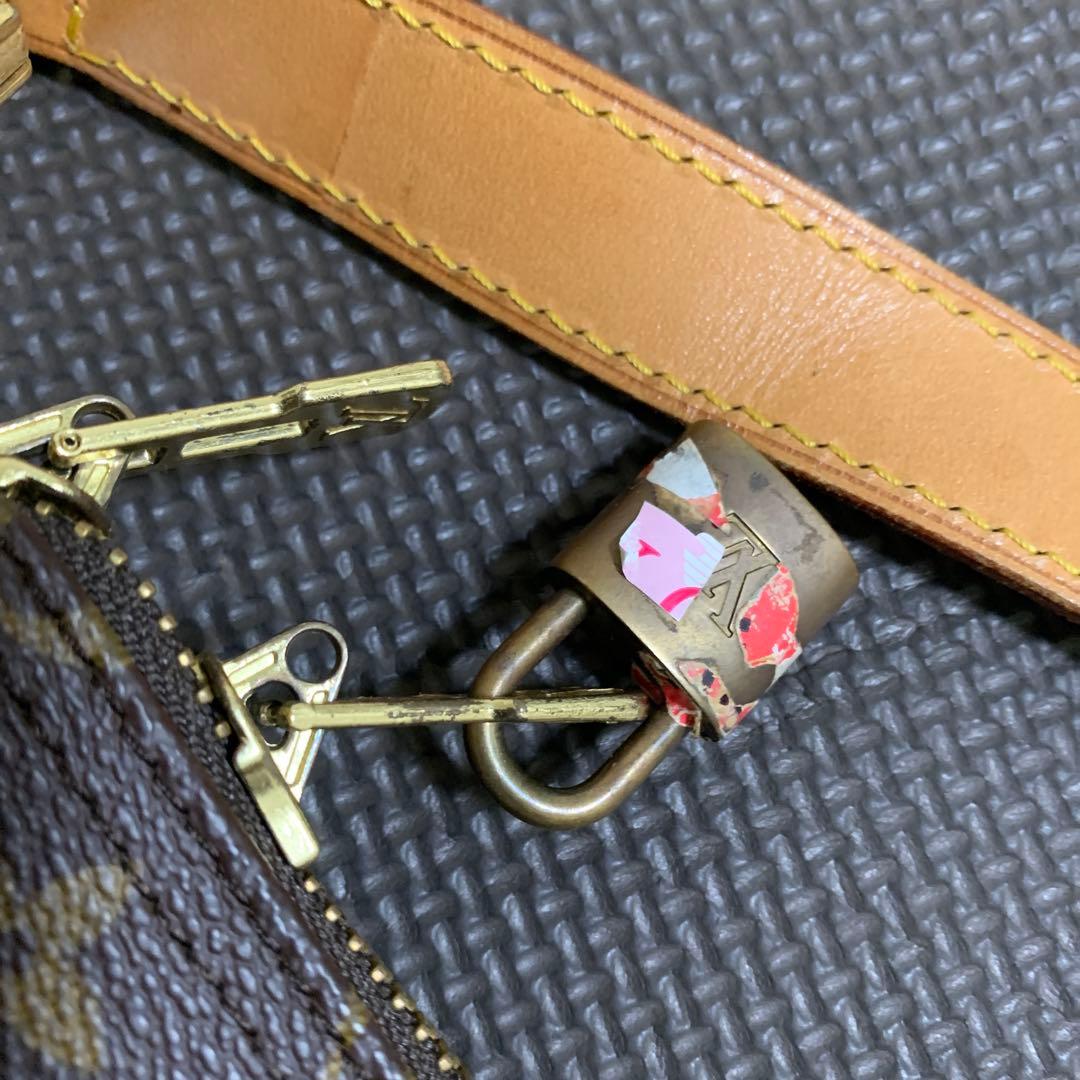 ルイヴィトン モノグラム　ボストンバック　キーポル60