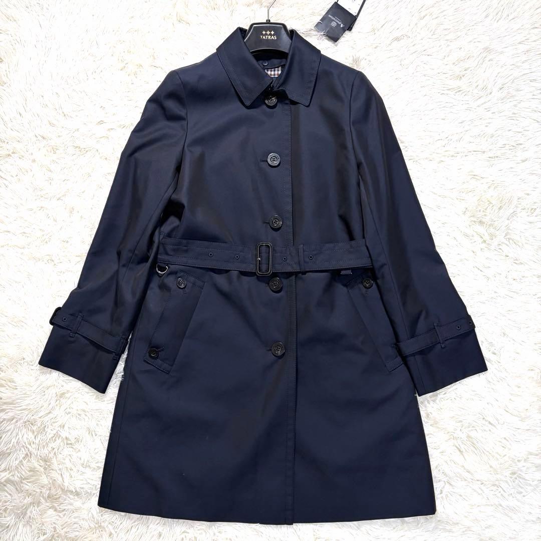 【新品】Aquascutum トレンチ ベルト ライナー 日本製 ネイビー 10