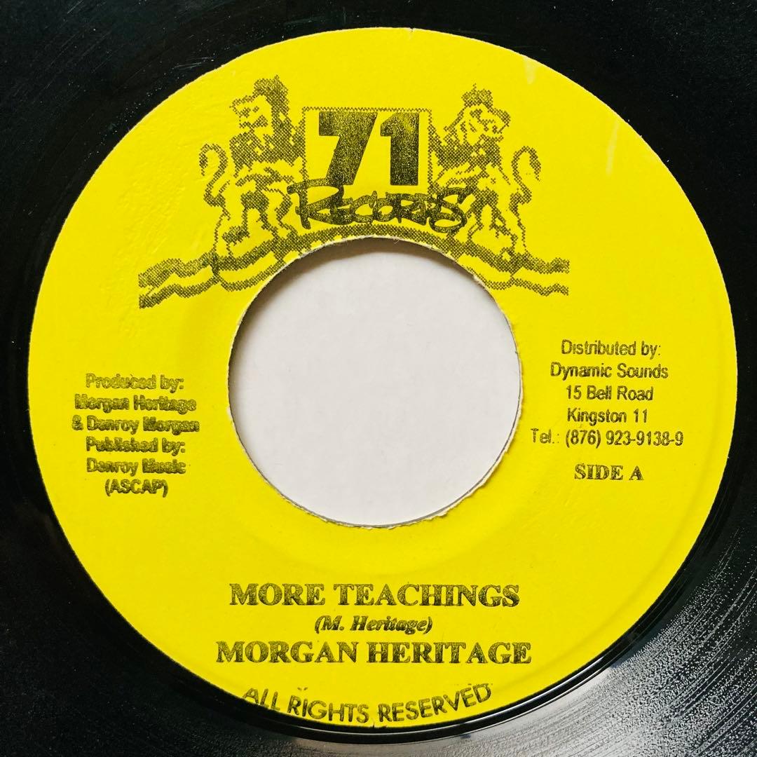 レゲエ　MORGAN HERITAGE 4枚