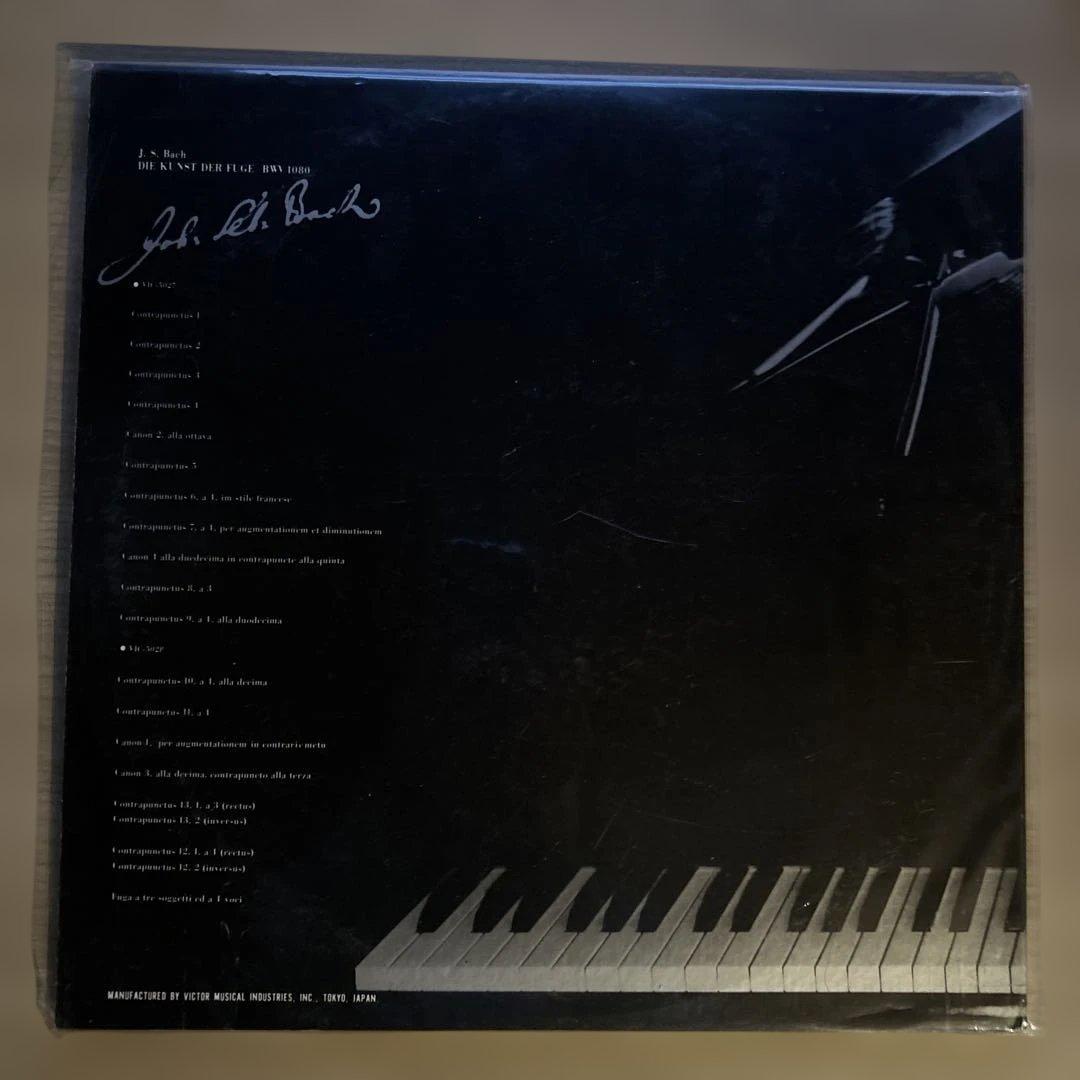 J.S. BACH FUGE BWV 1080 レコード