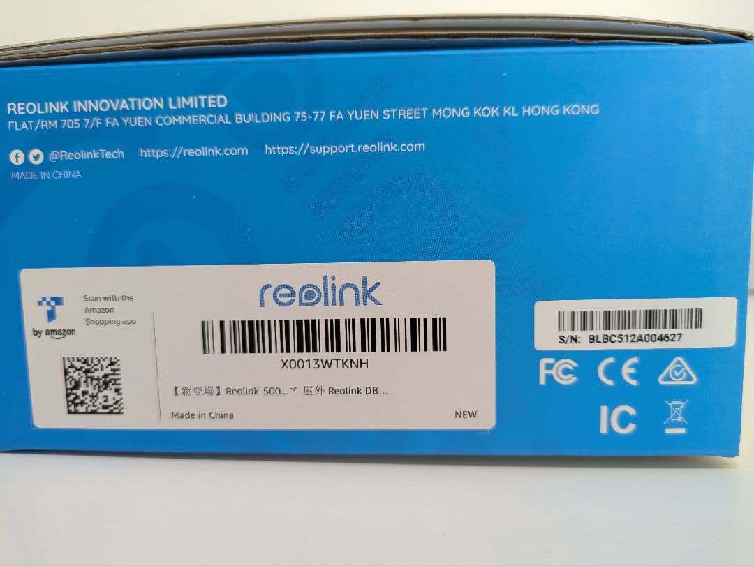 reolink Video Doorbell WiFi 未使用
