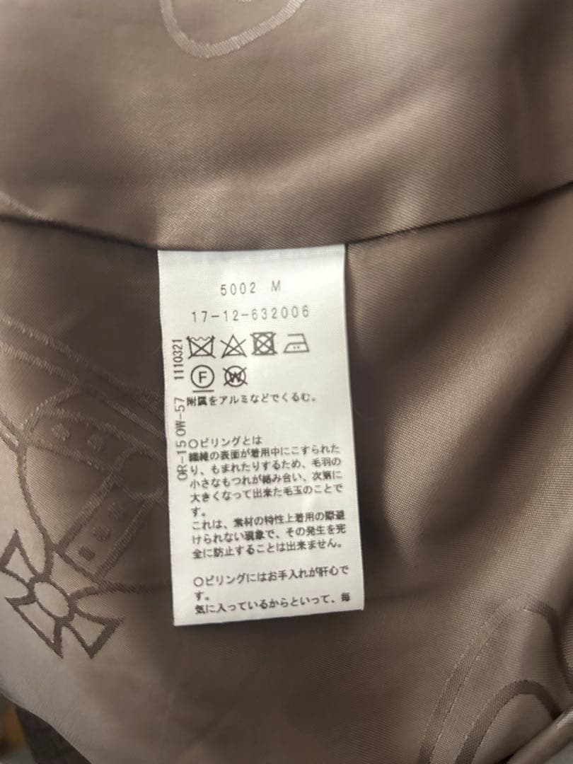 VivienneWestwood REDLABEL ウールコート ラベンダー00