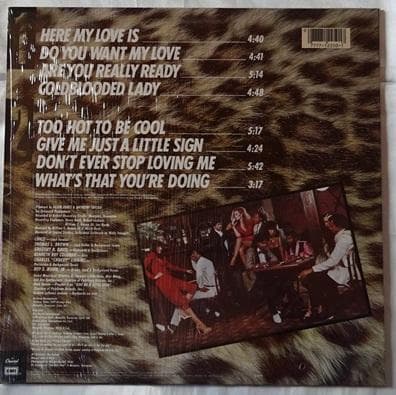 洋楽 EBONEE WEBB/TOO HOT (US LP)