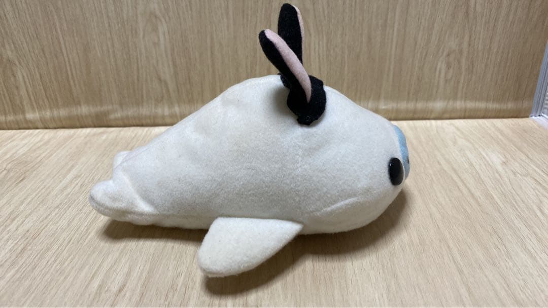 まめゴマ おきがえぬいぐるみ 黒うさぎ　平成レトロ