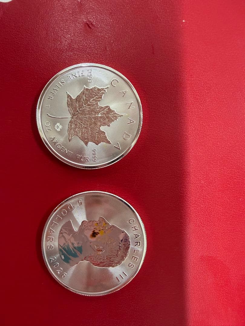カナダ メープルリーフ銀貨 2026年