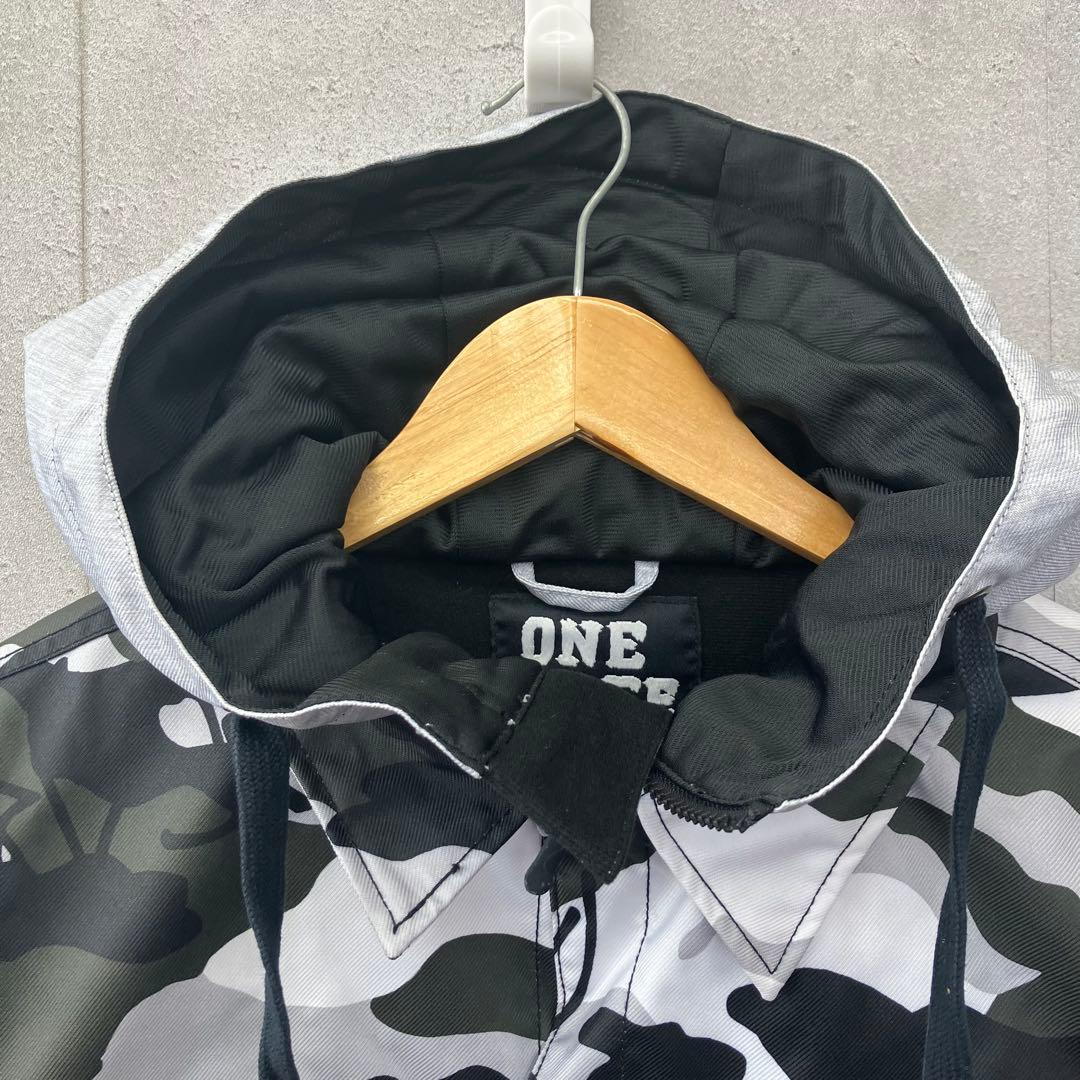 ONE FREE FACE ワンフリーフェイス スノボウェア 迷彩 マルチカラー