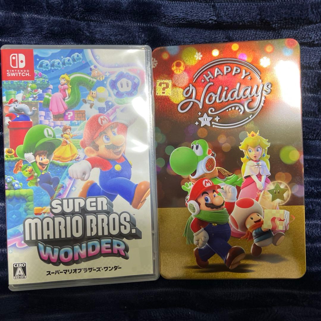 Switch スーパーマリオワンダー スチールブックエディション