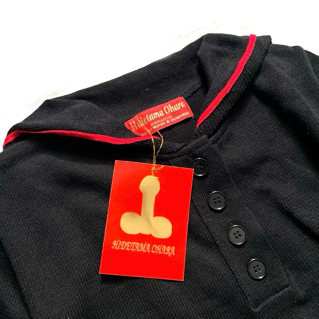 希少PARADOX hidetama oharaワンピースセーラー襟オーヴ刺繍