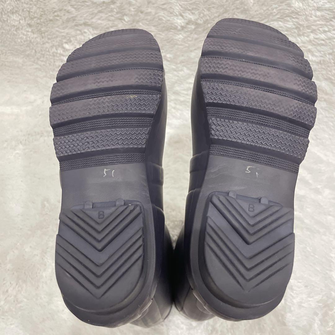HUNTER 美品✨長靴 UK5 レインブーツ　パープル紫