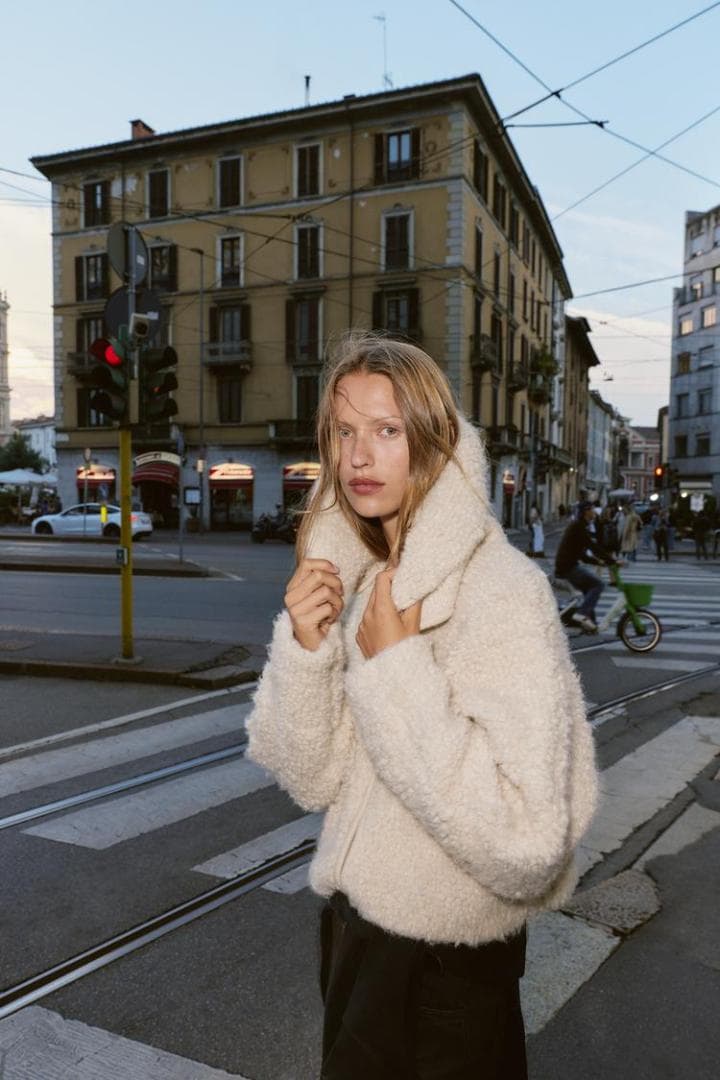 ZARA ザラ ブークレニットカーディガン S